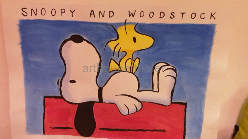 Snoopy and Woodstock 9 7.5.
